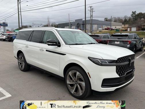 White 2026 Lincoln Navigator Black Label