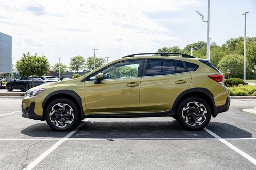 Plasma Yellow Pearl 2021 Subaru Crosstrek Limited
