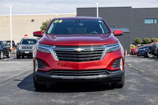 Radiant Red 2024 Chevrolet Equinox LT
