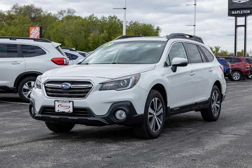 Crystal White Pearl 2019 Subaru Outback 2.5i Limited