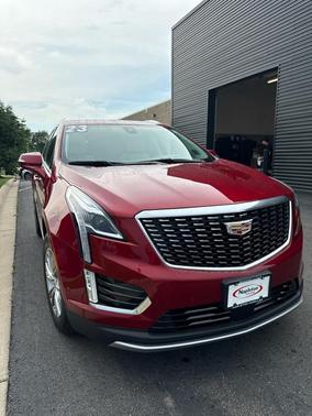 Radiant Red 2023 Cadillac XT5 Premium Luxury