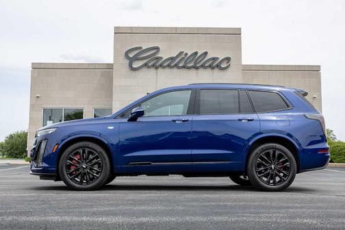 Opulent Blue Metallic 2024 Cadillac XT6 Sport AWD