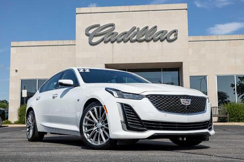 Summit White 2022 Cadillac CT5 Premium Luxury AWD