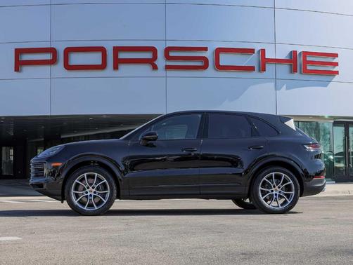 Black Metallic 2026 Porsche Cayenne Base