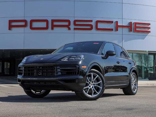 Black Metallic 2026 Porsche Cayenne Base