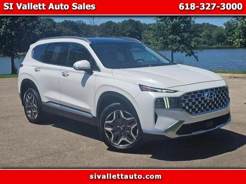 Quartz White 2021 Hyundai SANTA FE Limited