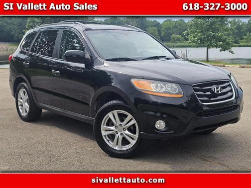 Phantom Black Metallic 2010 Hyundai SANTA FE Limited