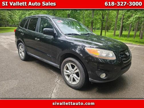 Phantom Black Metallic 2010 Hyundai SANTA FE Limited