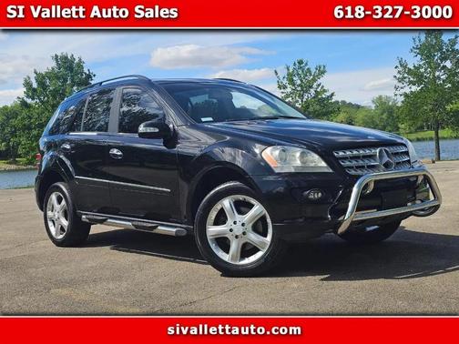 Black 2008 Mercedes-Benz M-Class 4MATIC 4dr 3.5L