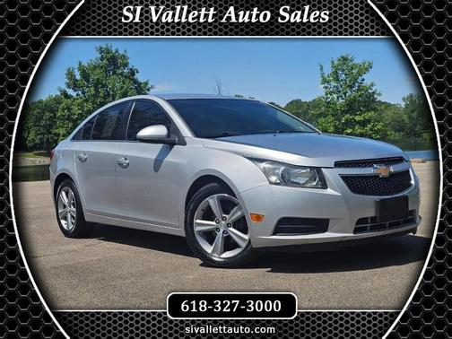 Silver 2014 Chevrolet Cruze 2LT