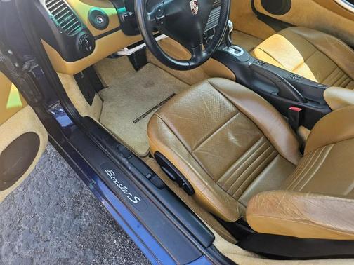Blue 2001 Porsche Boxster S