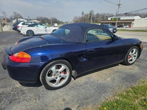 Blue 2001 Porsche Boxster S