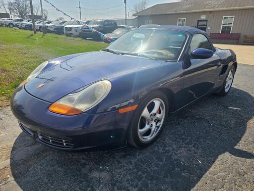 Blue 2001 Porsche Boxster S
