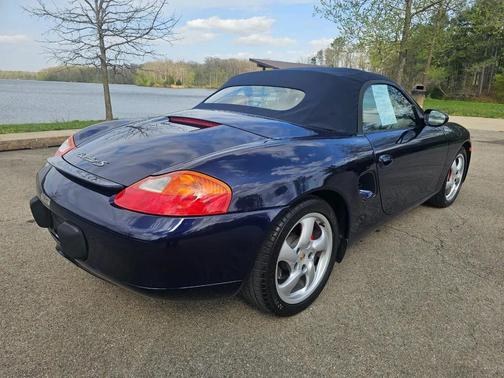 Blue 2001 Porsche Boxster S