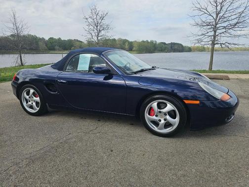 Blue 2001 Porsche Boxster S