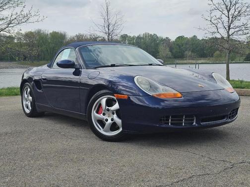 Blue 2001 Porsche Boxster S