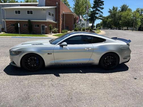 Silver 2015 Ford Mustang GT Premium