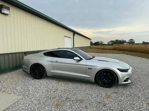 Silver 2015 Ford Mustang GT Premium