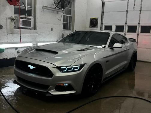 Silver 2015 Ford Mustang GT Premium