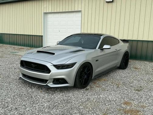 Silver 2015 Ford Mustang GT Premium