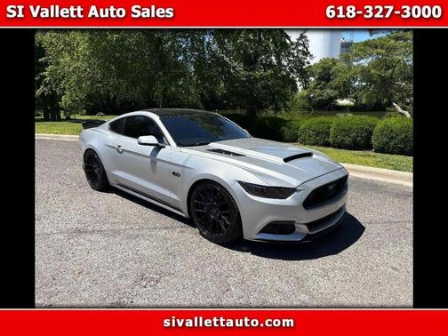 Silver 2015 Ford Mustang GT Premium