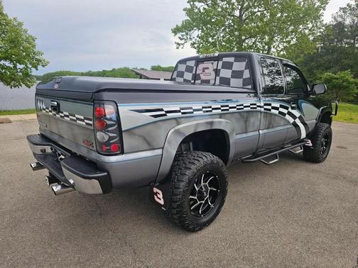 Black 2003 GMC Sierra 1500 SLT Extended Cab