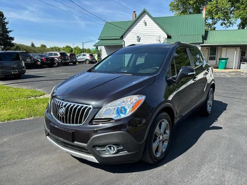Carbon Black Metallic 2014 Buick Encore Leather