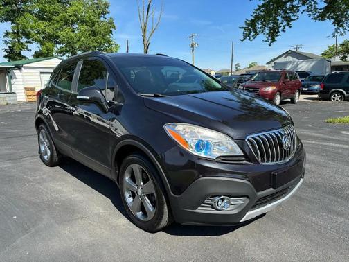 Carbon Black Metallic 2014 Buick Encore Leather