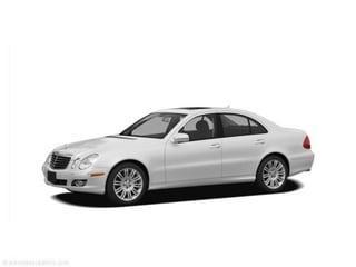 White 2009 Mercedes-Benz E-Class E 350 4MATIC