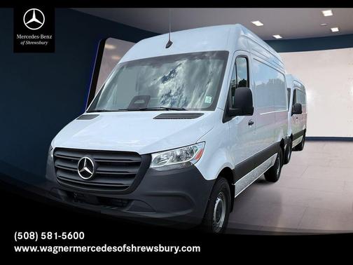 Arctic White 2025 Mercedes-Benz Sprinter 2500 Standard Roof