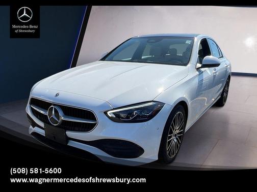 Polar White 2023 Mercedes-Benz C-Class C 300 4MATIC