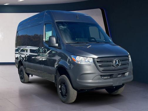 Gray Metallic 2026 Mercedes-Benz Sprinter 2500 Standard Roof