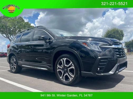 Crystal Black Silica 2023 Subaru Ascent Limited 7-Passenger