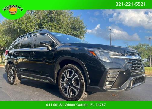 Crystal Black Silica 2023 Subaru Ascent Limited 7-Passenger
