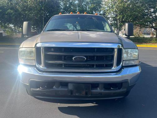 TAN 2002 Ford F-350 Long Bed