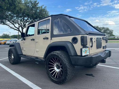 Mojave Sand Clearcoat 2016 Jeep Wrangler Unlimited Sport