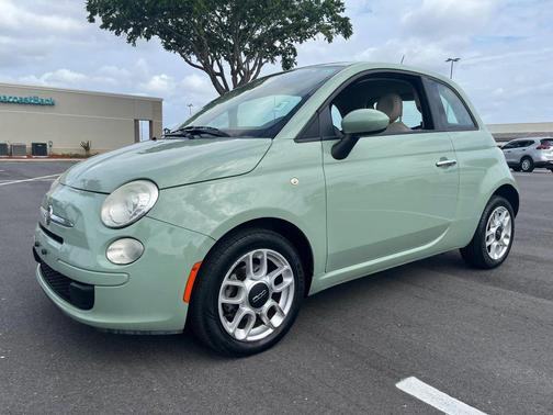 Verde Chiaro (Light Green) 2013 FIAT 500 Pop