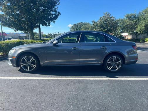 Gray 2018 Audi A4 Ultra Premium Plus Sedan 4D