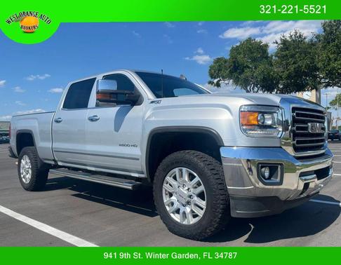 Quicksilver Metallic 2017 GMC Sierra 2500 SLT