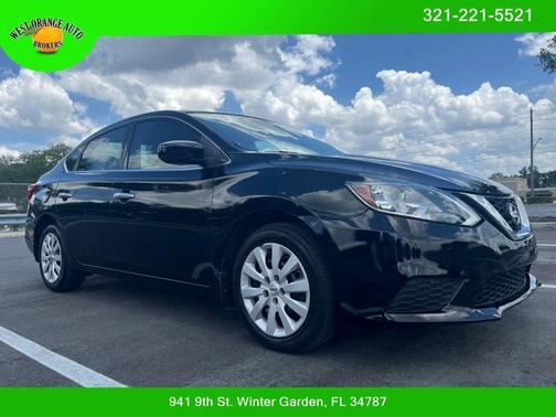 Super Black 2018 Nissan Sentra S