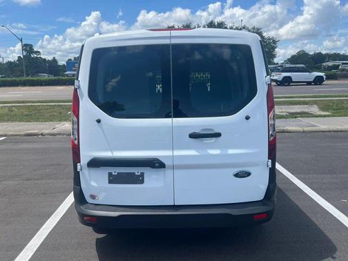 Frozen White 2023 Ford Transit Connect XL Cargo Van