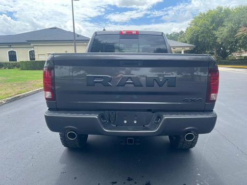 Granite Crystal Metallic Clearcoat 2017 RAM 1500 Night Crew Cab 4x4 5'7' Box