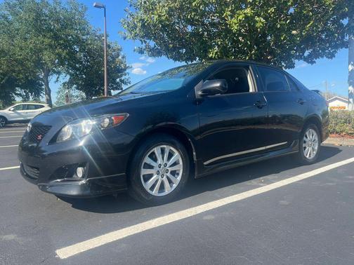 Black Sand Pearl 2010 Toyota Corolla S