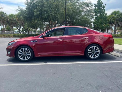 Remington Red Metallic 2015 Kia Optima SX Turbo