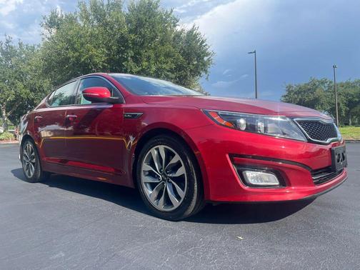 Remington Red Metallic 2015 Kia Optima SX Turbo