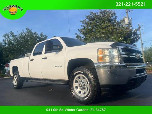 Summit White 2011 Chevrolet Silverado 3500 H/D