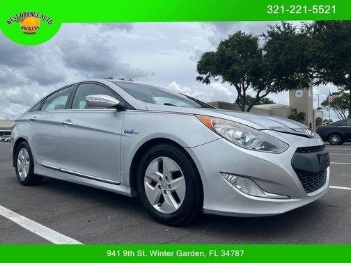Silver 2012 Hyundai SONATA Hybrid Base