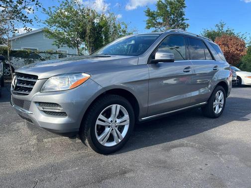 Steel Gray Metallic 2013 Mercedes-Benz M-Class 4MATIC