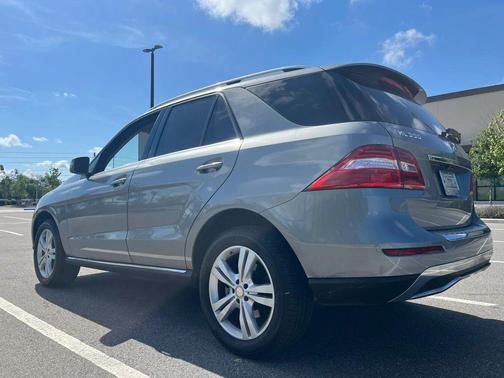 Steel Gray Metallic 2013 Mercedes-Benz M-Class 4MATIC