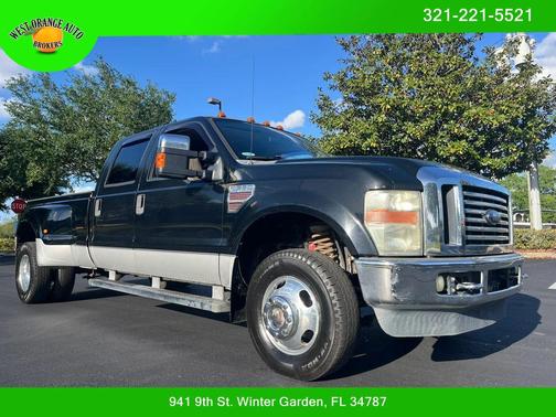 Black Clearcoat 2009 Ford F-350 Lariat